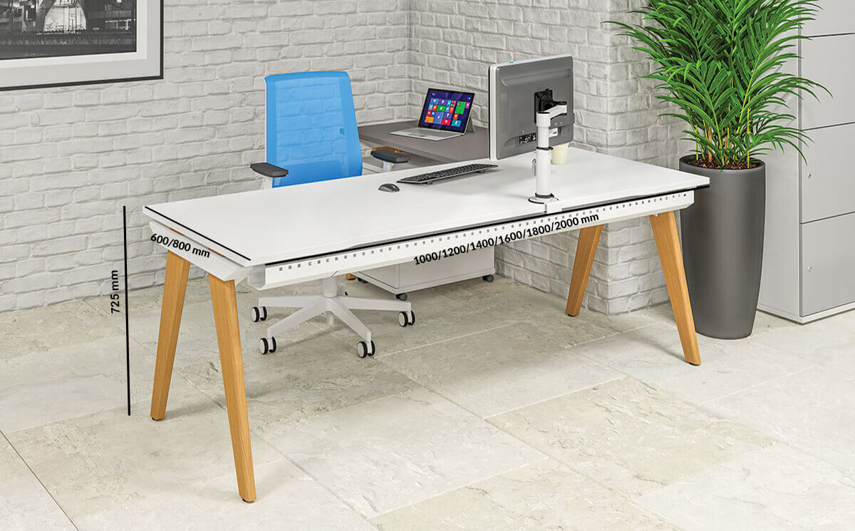 Columbo Executive Desk Size 2