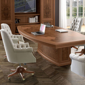 Josephine 1 Classic Round, Barrel And Rectangular Shaped Meeting Table