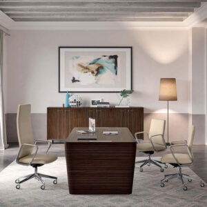 Emilia 1 Beech Plywood Mid Back Meeting Chair Main