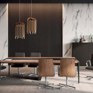 Emilia 2 Beech Plywood Swivel Visitor Chair Main