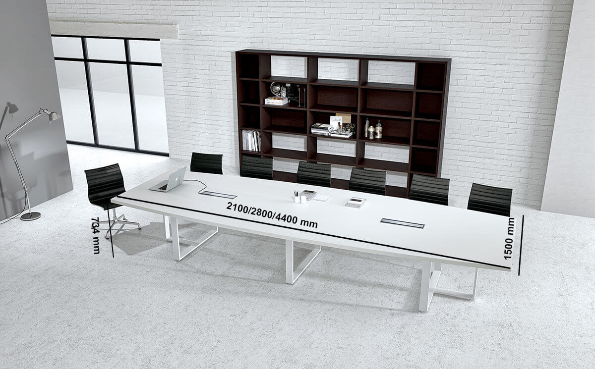 Romilda 7 – Barrel Shaped Meeting Table Size Img