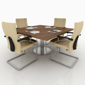 Bravvo 6 Square Meeting Room Table 03 