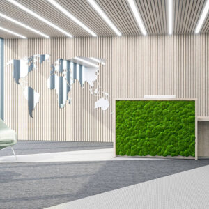 Serena Straight Reception Desk With Wheelchair Access Unit 1