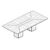Small Rectangular Shape Table (12 Persons)