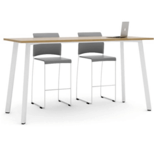 Aroldo 1 – Rectangular Shaped High Meeting Table 02
