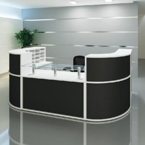Krizia 2 Cruved Reception Desk 2