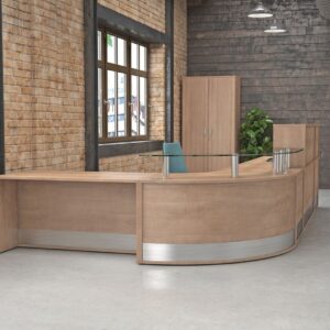 Krizia 3 Reception Desk With Dda Compliant 1