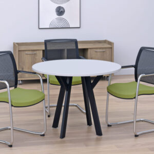 Novara 1 – Rounded, Square And Shaped Square Top Meeting Table With Multiple Leg Options 02