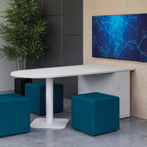 Novara 5 – Bulb And Pear Shaped Av Meeting Table With Multiple Leg Options 01