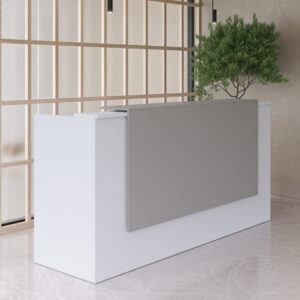 Otello 2 – Reception Desk With Overhang Panel And Dda Access 01