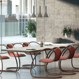 Tiziano Unique Cantilever Lounge Chair Main Img