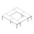 Square Shape Table (16 Persons)