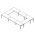 Rectangular Shape Table (20 and 24 Persons)