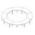 Round Shape Table (16 Persons)
