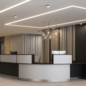 Charli Reception Desk With Dda Access Unit Main Img