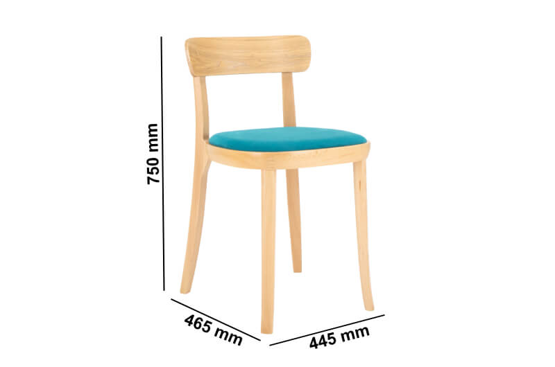 Delfina – Wooden Frame Meeting Room Chair And Stool Size