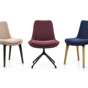 Egle – Single Seat Chair With Swivel Or Wooden 4 Leg 5