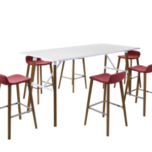 Arnaldo 1- Rectangular High Meeting Table Main Img