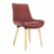 L545 x D575 x H835 (Wooden Chair with Upholstered Seat/Back)