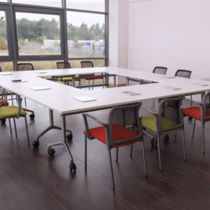 Nerolia Round And Rectangle Shaped Foldable Meeting Table 04 Img