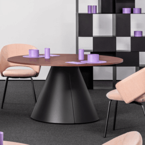 Fawida Round Meeting Table With Conical Base 01 (1)