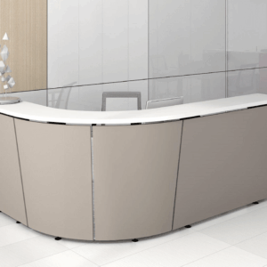 Meconi Straight, Curved And Cornner Curved Reception Desk With Optional Dda Access Unit Main Img