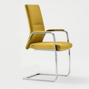 Crypton 1 Visitor Chair With Cantilever Swivel Base Main