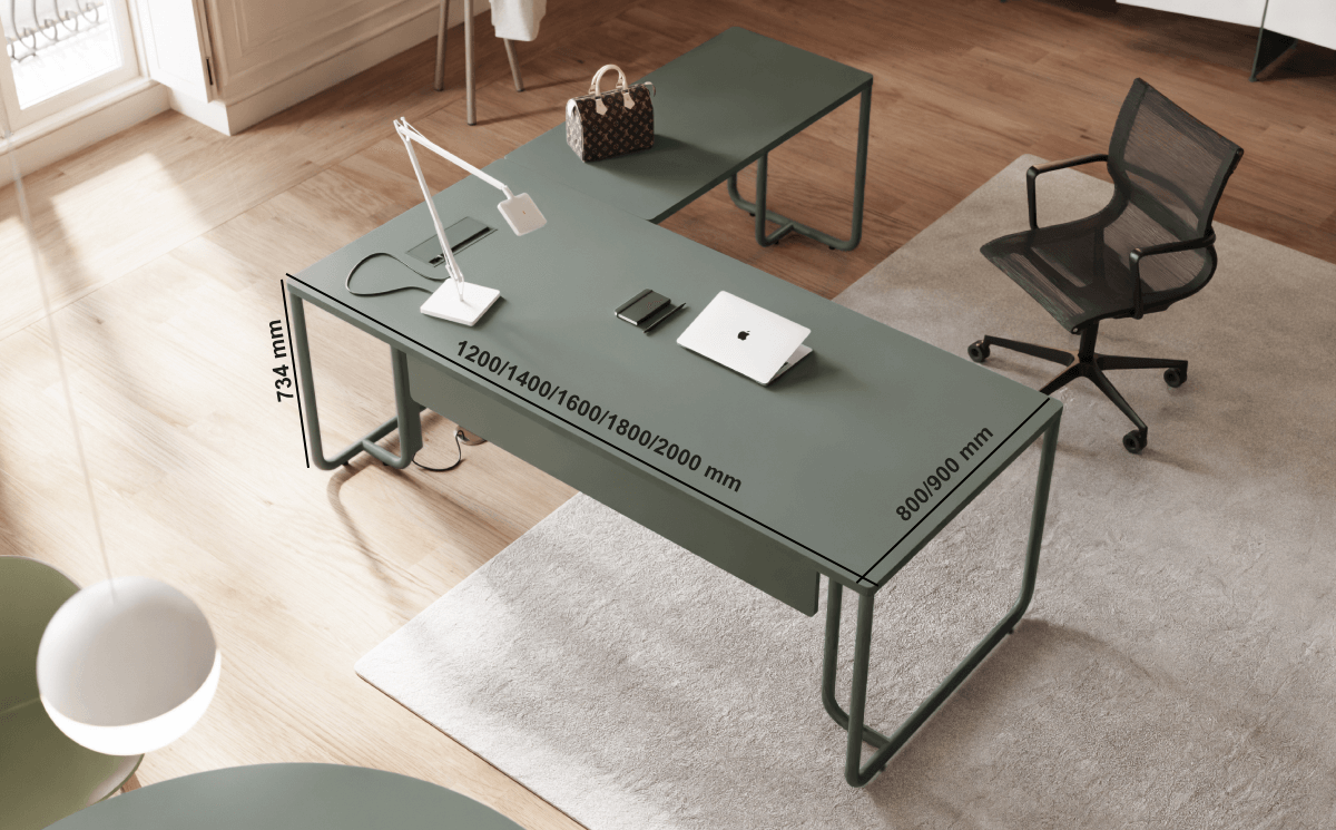 Phebe 4-Executive Desk Size Image
