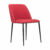 L500 x D545 x H780 (Metal Four-Legged Chair with Upholstered Seat/Back)