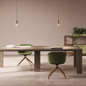 Skylar 2 Round Square And Rectangular Shaped With Central Insert Wood Veneer Meeting Table Main Table