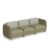 L2460 x D860 x H750 mm (Three Seater Sofa)