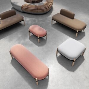 Cyprus 2 One, Two And Three Seater Bench With Backrest Main Image