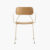 L550 x D560 x H805 mm (Wooden Back Chair with Arms)