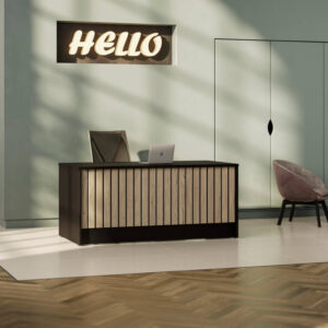 Sinley – Stylish Straight Reception Desk 01